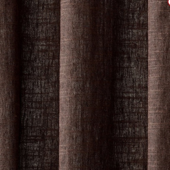 Pottery Barn Emery Linen Curtain in Expresso 100x84 - Picture 3 of 10
